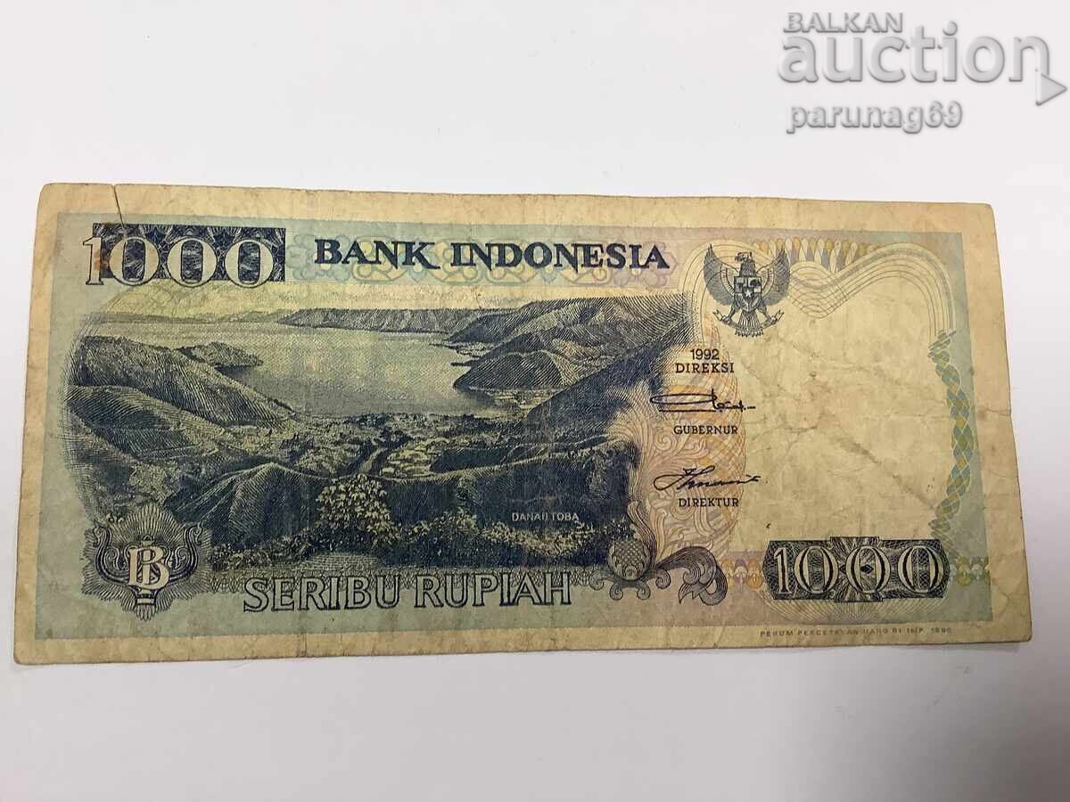 Ινδονησία 1000 ρουπίες 1992 με τιμή € 0.01 | 0.02 BGN