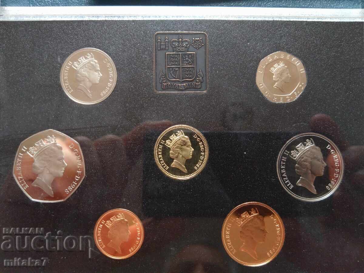 Auction  Coin set 1988, Great Britain