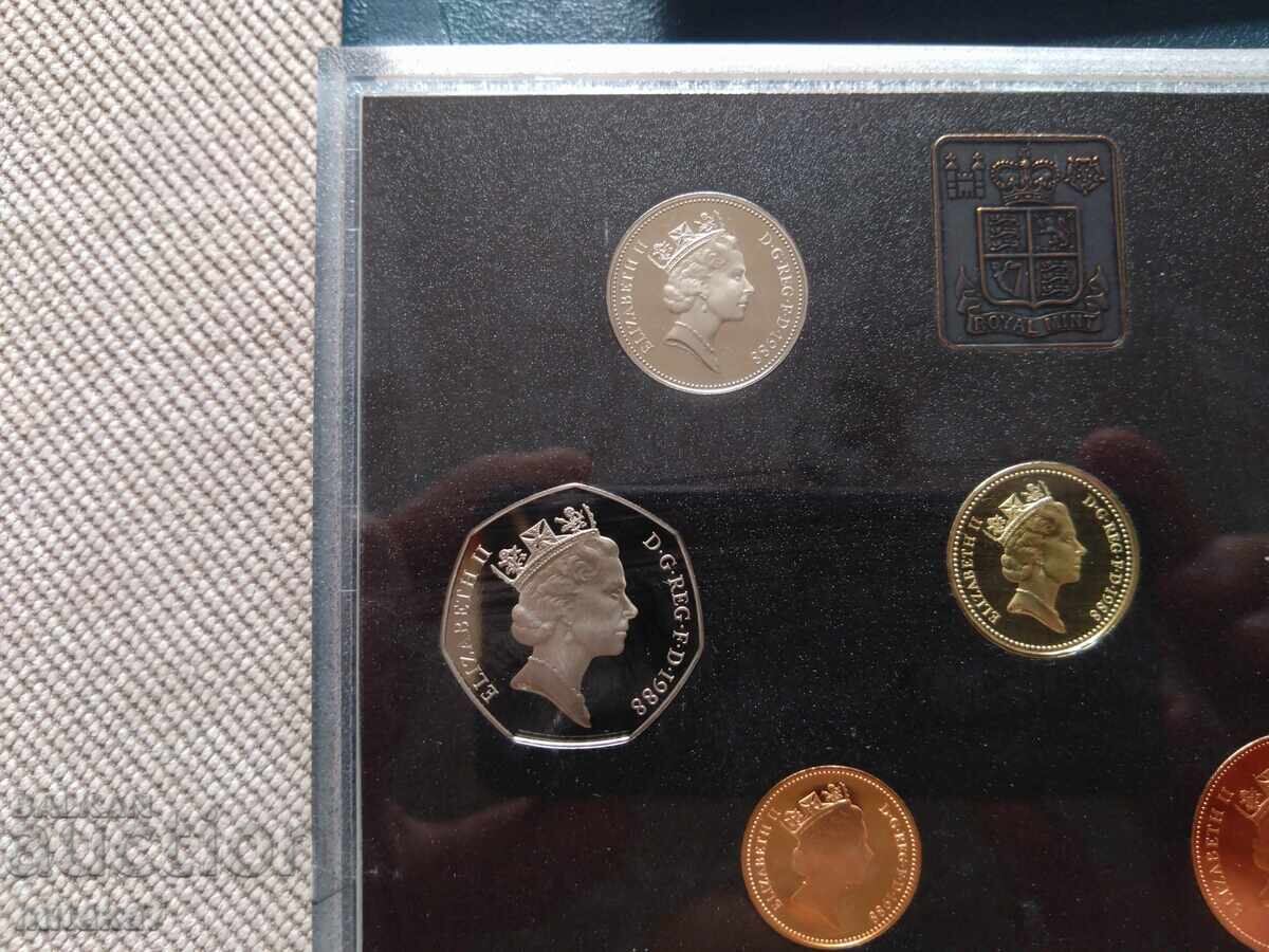 Delivery of Coin set 1988, Great Britain