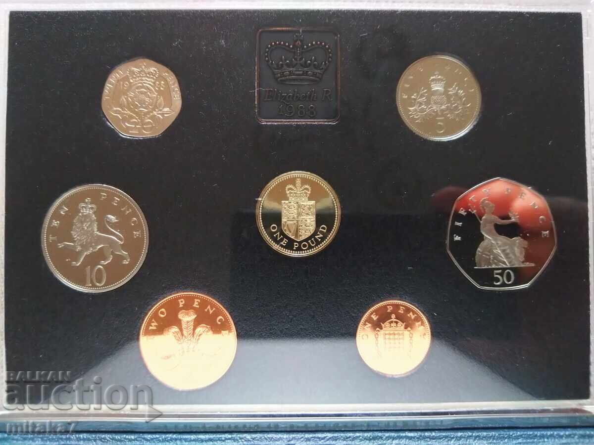 Coin set 1988, Great Britain - 5