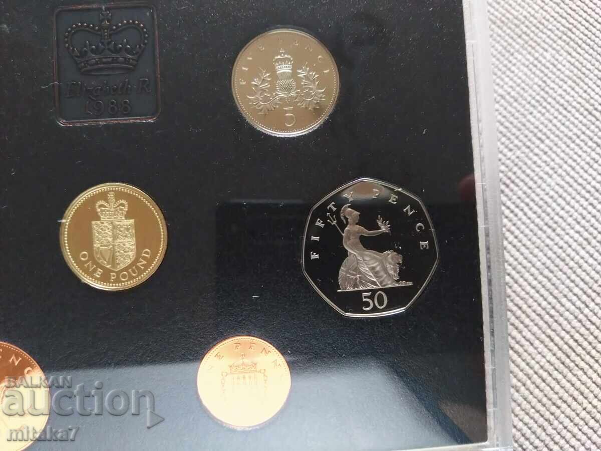 Coin set 1988, Great Britain - 6