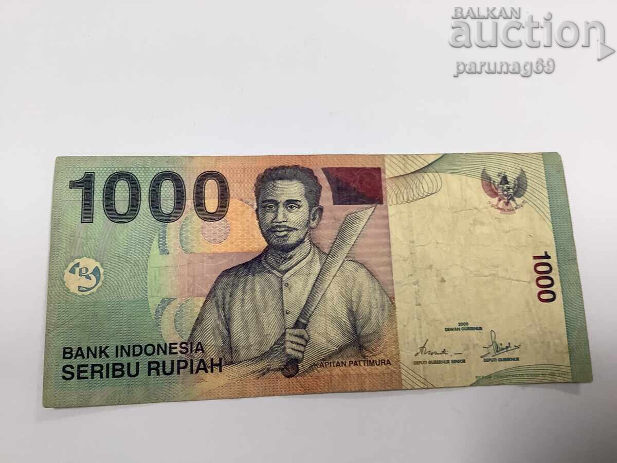 Индонезия 1000 рупии  2000 година