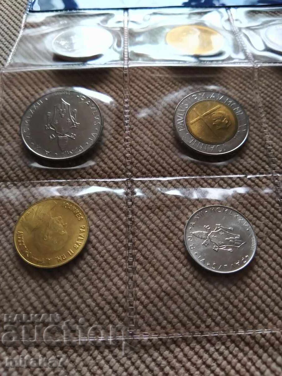 Сет монети Ватикана с цена € 14.00 | 27.38 лв.