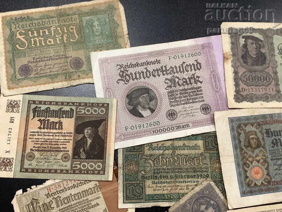 Лот N2 от 30 банкноти с цена € 0.01 | 0.02 лв.