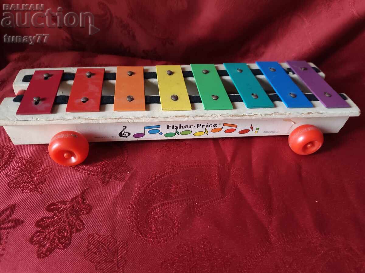 Xilofon muzical pentru copii pe roți de la marca Fisher-Price - 6
