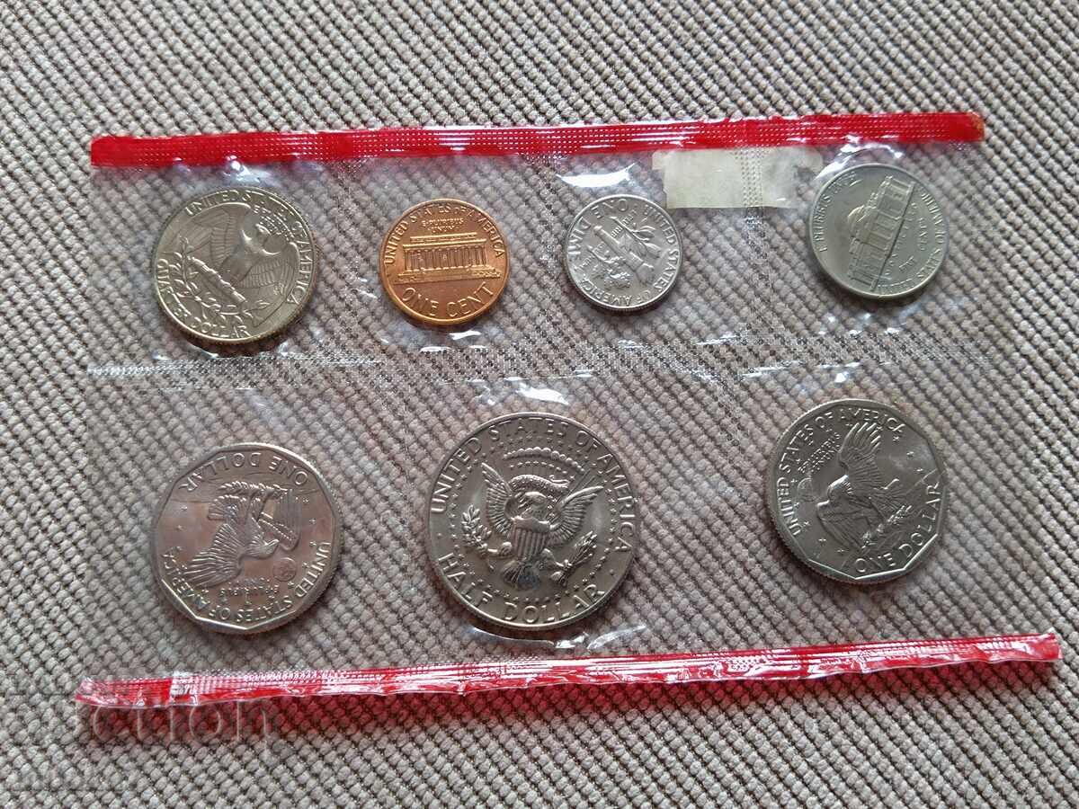 Set of coins 1980, USA with price € 10.80 | 21.12 BGN Set of coins 1980, USA with price € 10.80 | 21.12 BGN