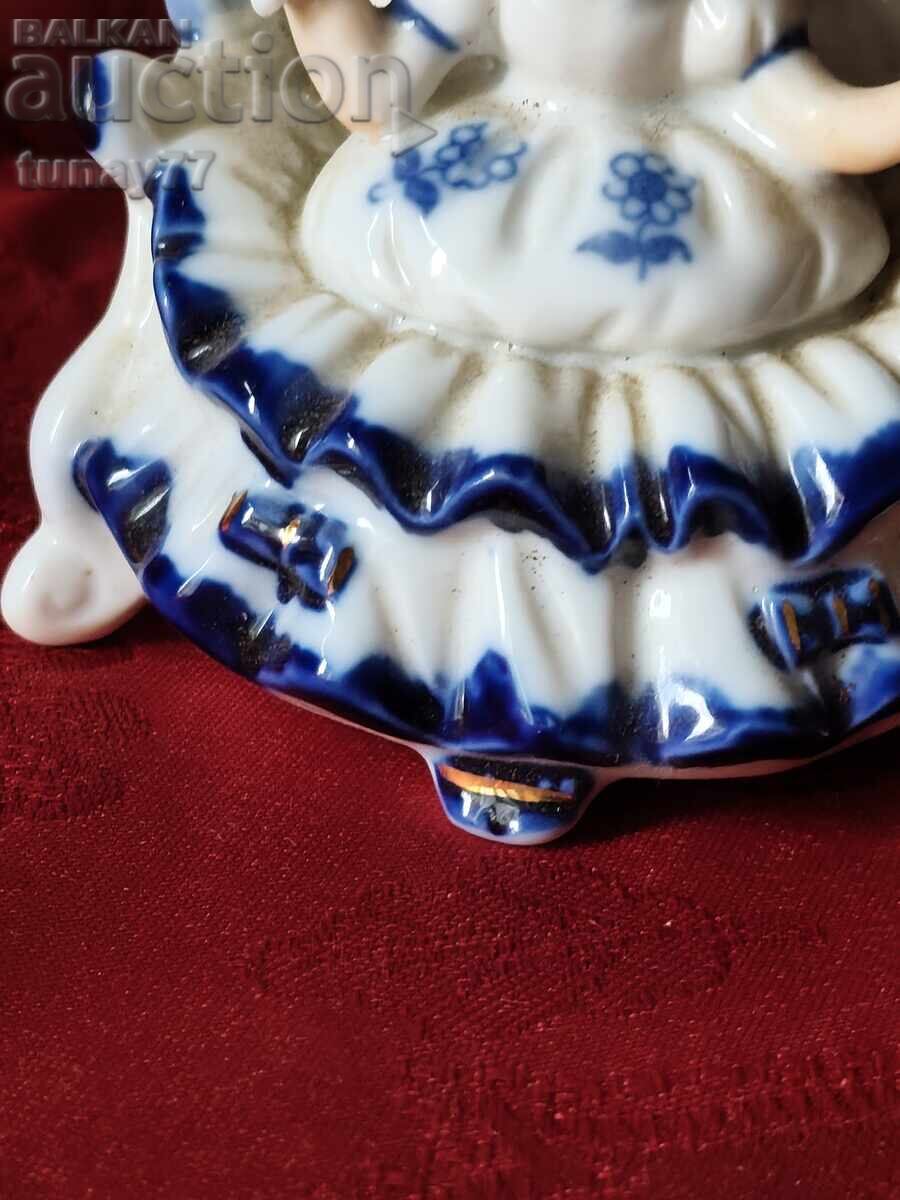 Delivery of Vintage porcelain figurine depicting a girl