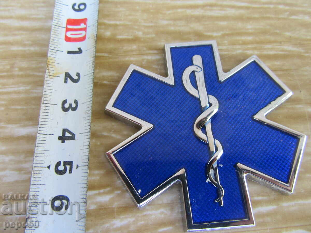 INSIGNĂ METALICĂ A UNIVERSITĂȚII DE MEDICINĂ DIN PLOVDIV