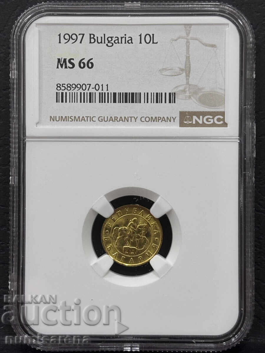 10 ΛΕΒΑ 1997 NGC MS 66
