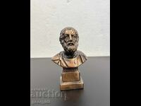 Μεταλλική προτομή / φιγούρα του Ομήρου. Νο 8207