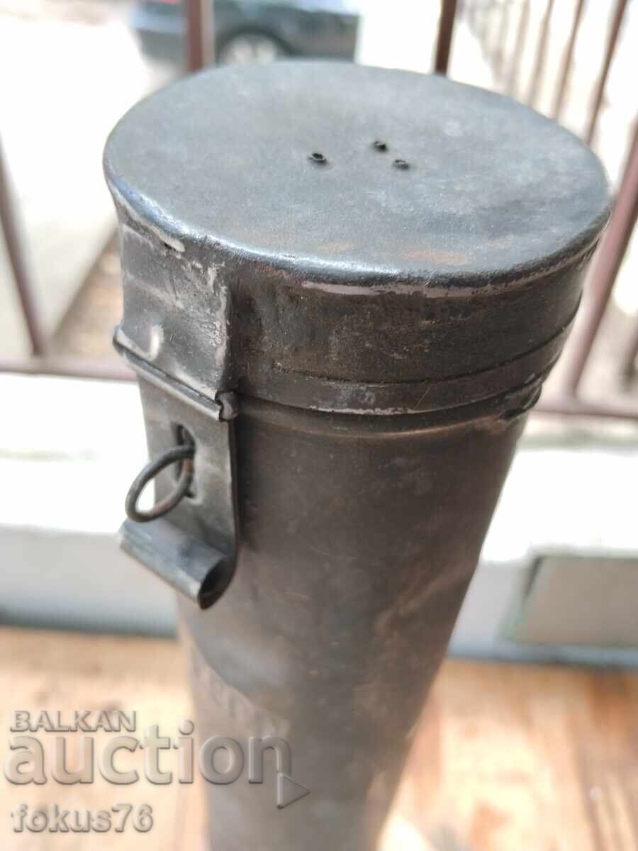 Vintage military tube, metal case for documents, plans, maps with price € 89.00 | 174.07 BGN