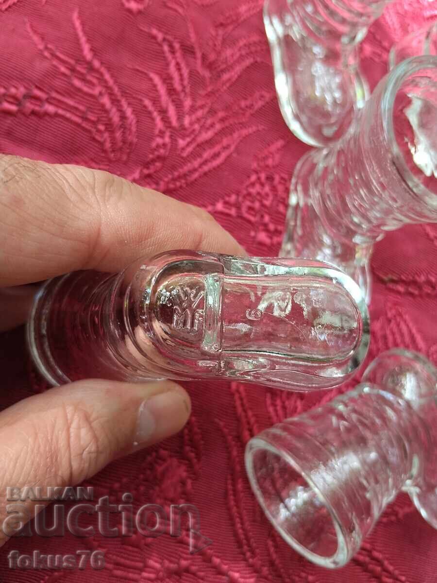 Auction  WMF - Vintage German shot glasses for rakia - 6 pieces