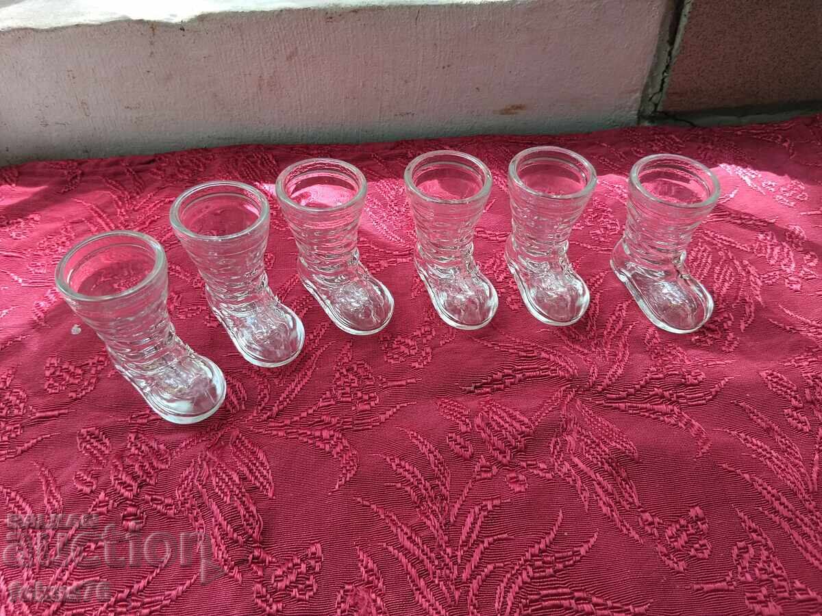 Delivery of WMF - Vintage German shot glasses for rakia - 6 pieces