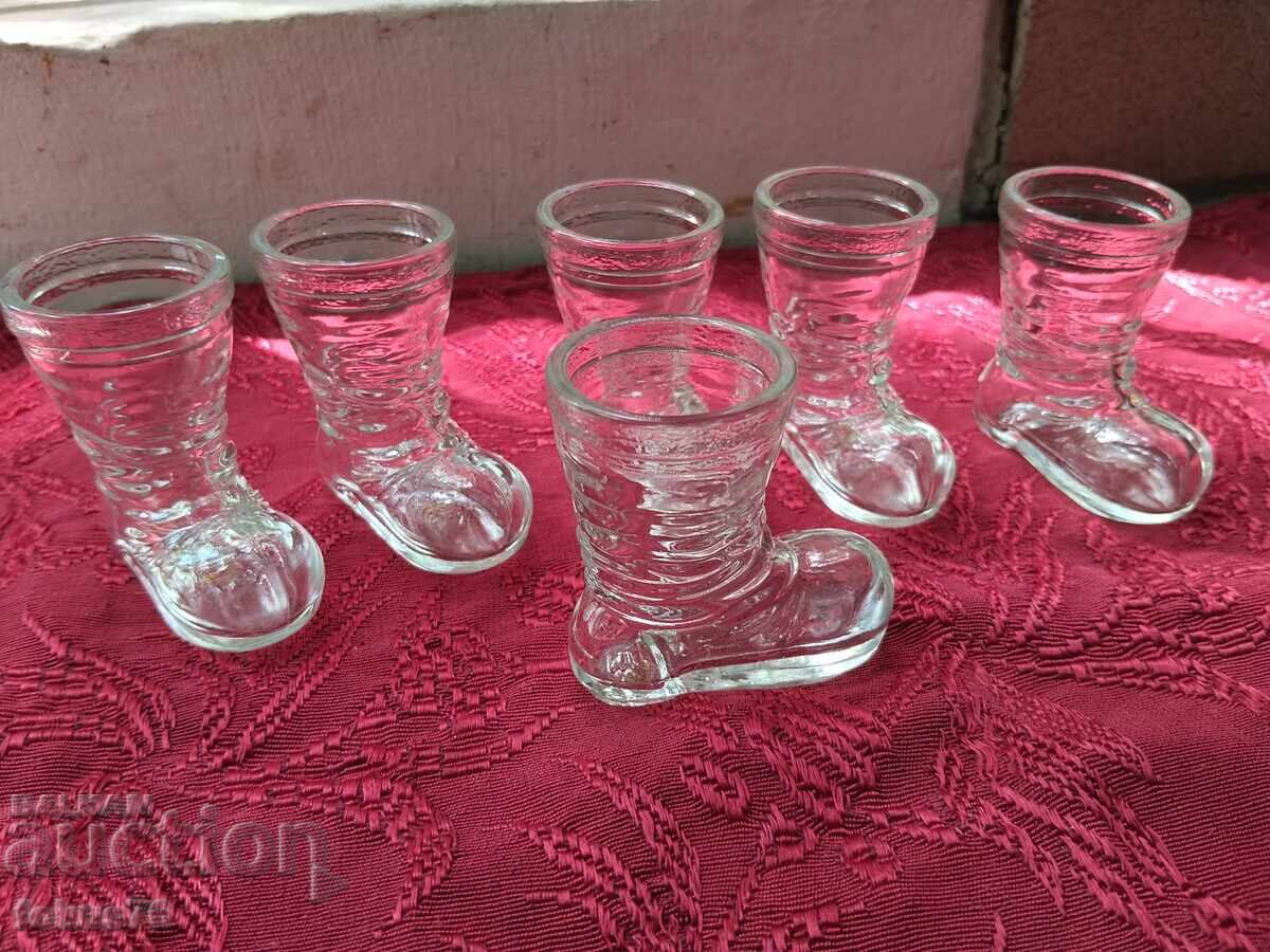 WMF - Vintage German shot glasses for rakia - 6 pieces - 5