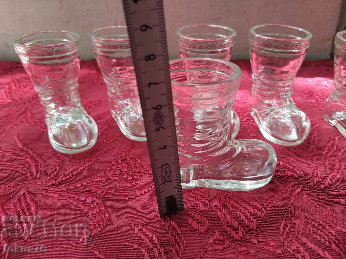 WMF - Vintage German shot glasses for rakia - 6 pieces - 6