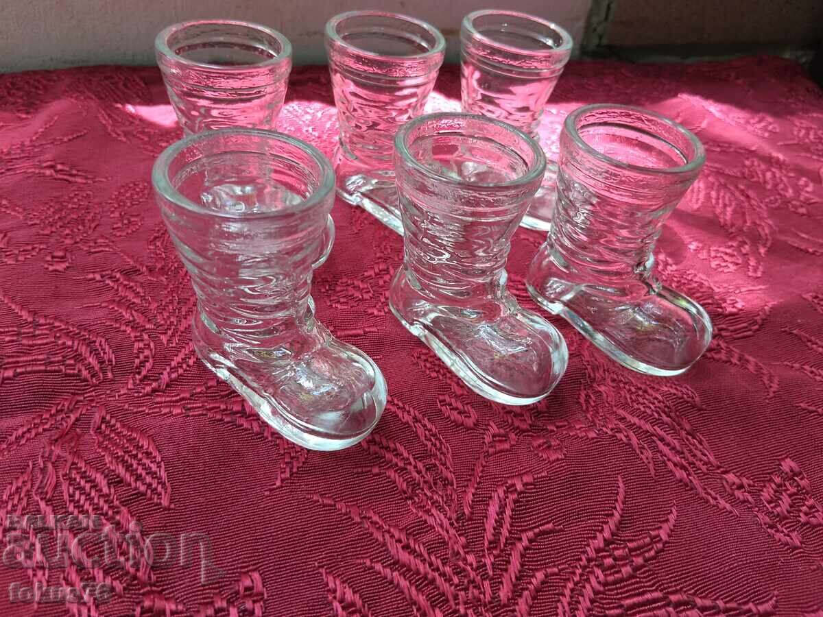 WMF - Vintage German shot glasses for rakia - 6 pieces