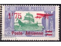 Тунис/протекторат-1927-Редовна ,с Надп.за Възд.Поща,MNH