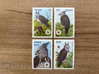 Гвиана - Застрашени видове - Харпия (1990) MNH