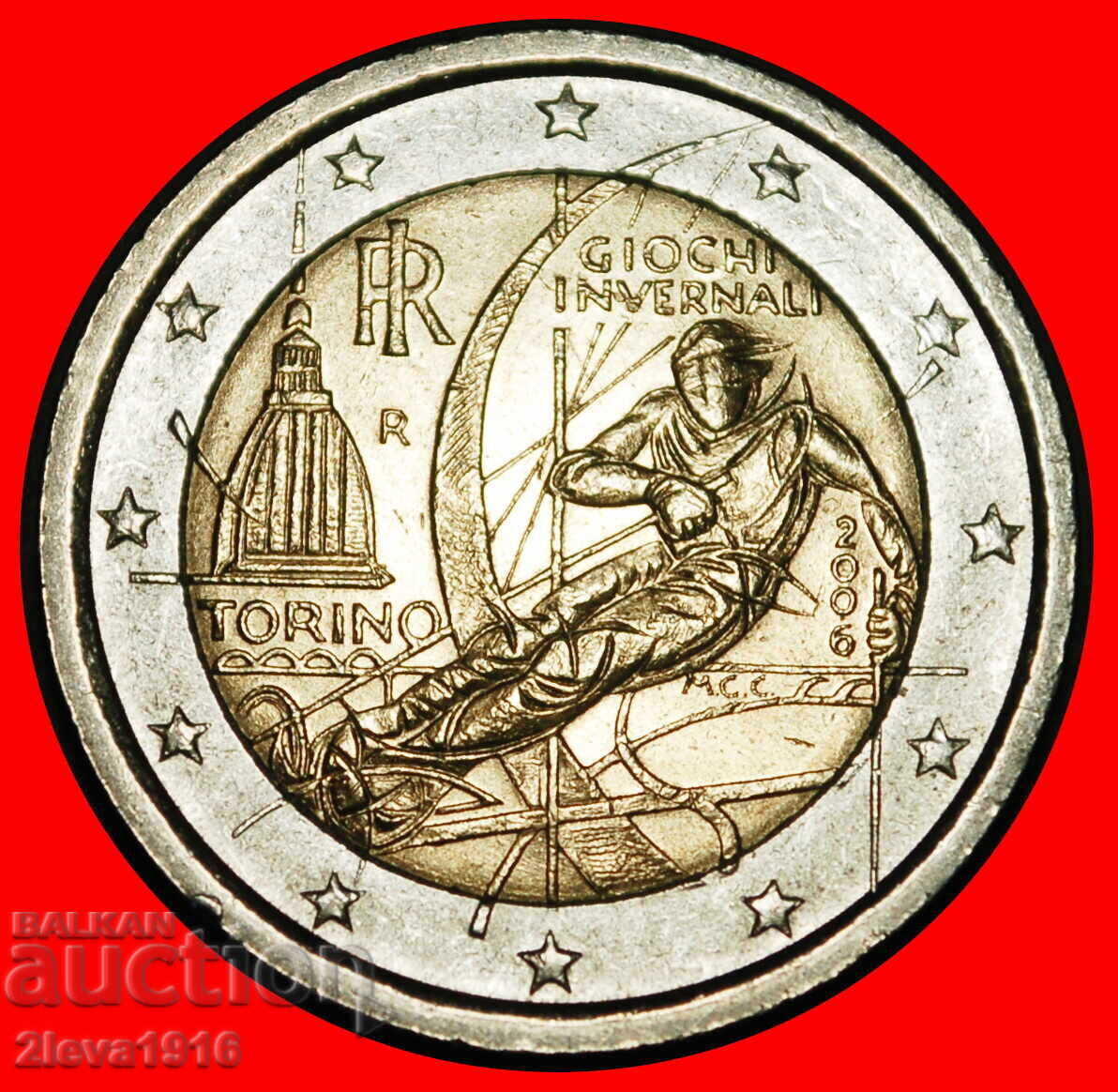 ★ SKI: ITALY★ 2 EUROS 2006R PHALLIC TYPE (2002-2006)! RIM r1 ★ SKI: ITALY★ 2 EUROS 2006R PHALLIC TYPE (2002-2006)! RIM r1