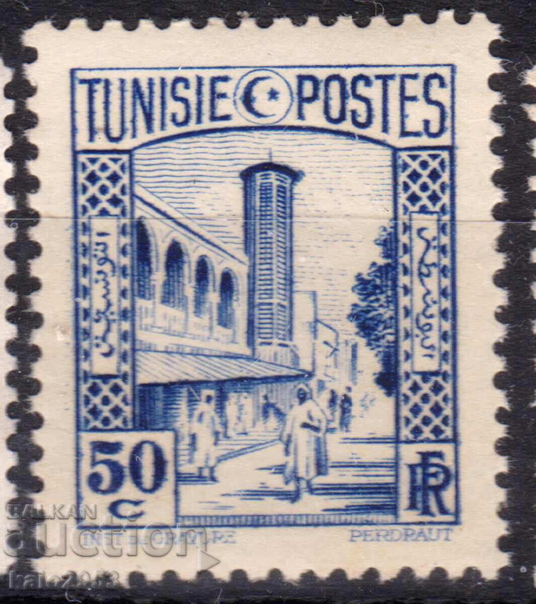 Тунис/протекторат-1934-Джамия на площада,МNH Тунис/протекторат-1934-Джамия на площада,МNH