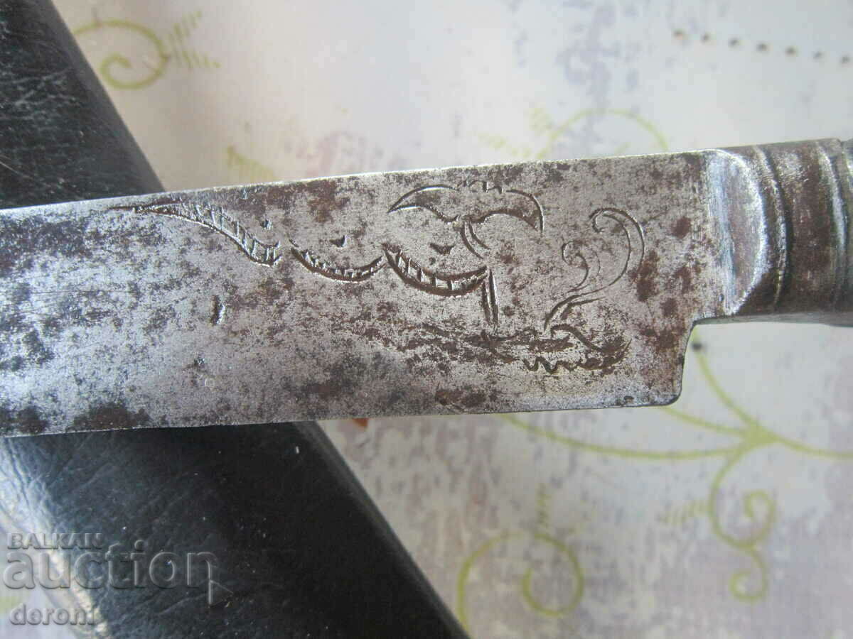 Great scythe seebeck engravings dated saber dagger - 6 Great scythe seebeck engravings dated saber dagger - 6