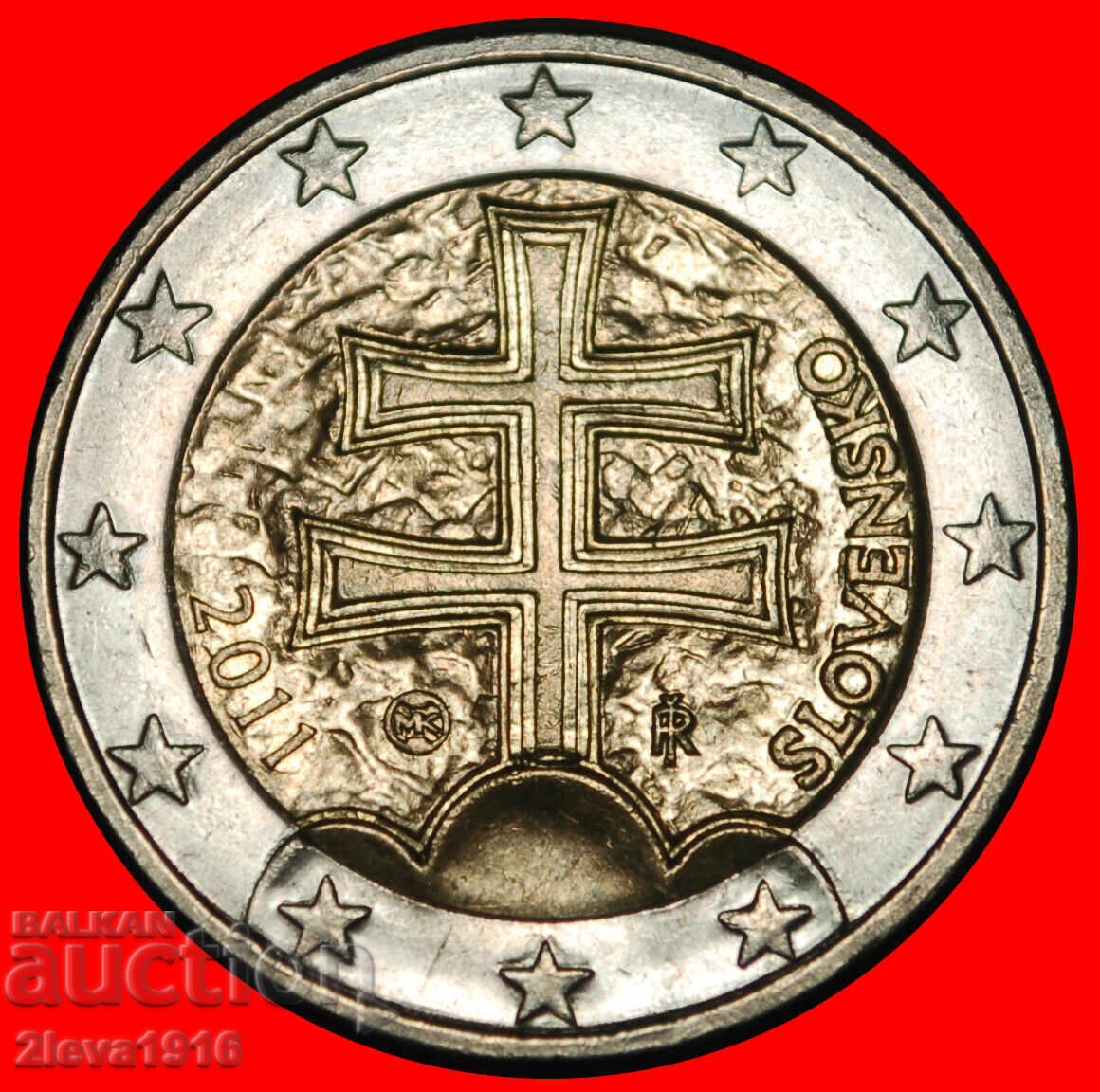 Ⰺ 3 HILLS (2009-2026): SLOVAKIA ★ 2 EUROS 2011 DIES I r3!