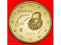 Ⰺ NORDIC GOLD (1999-2026): ИСПАНИЯ ★ 50 ЕВРО ЦЕНТА 2019 D II1!