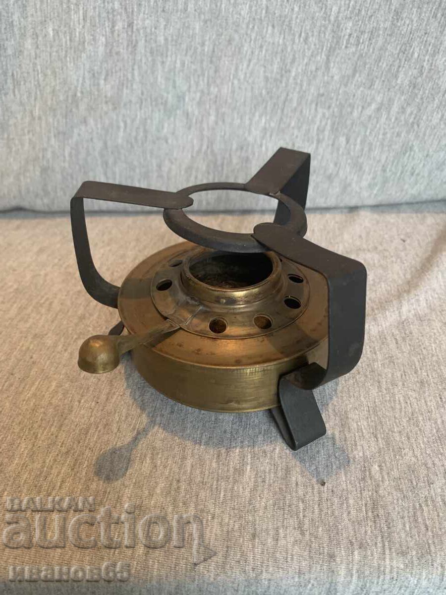 Brass stove (primus or spirit stove) with price € 15.00 | 29.34 BGN Brass stove (primus or spirit stove) with price € 15.00 | 29.34 BGN