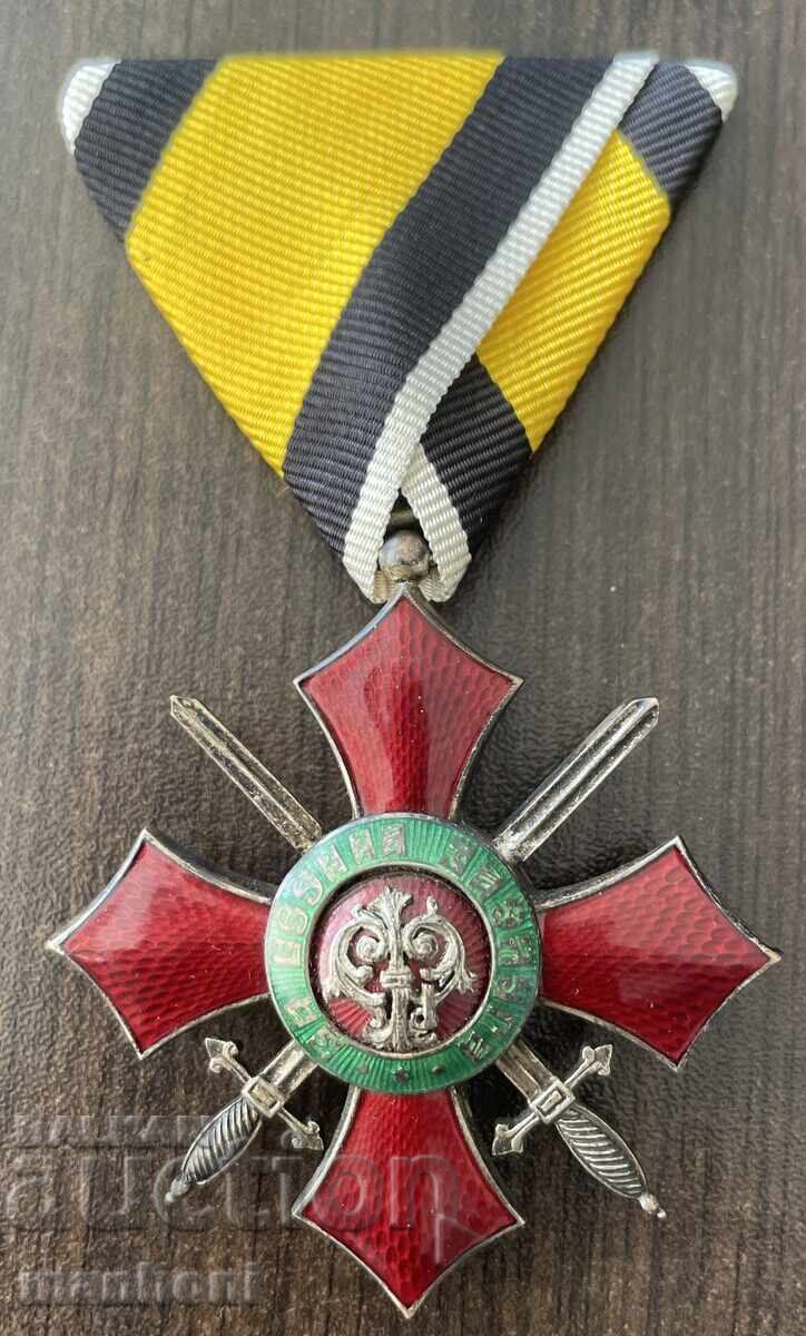 6461 Regatul Bulgariei Ordinul pentru Merit Militar cl. a V-a Primul Război Mondial
