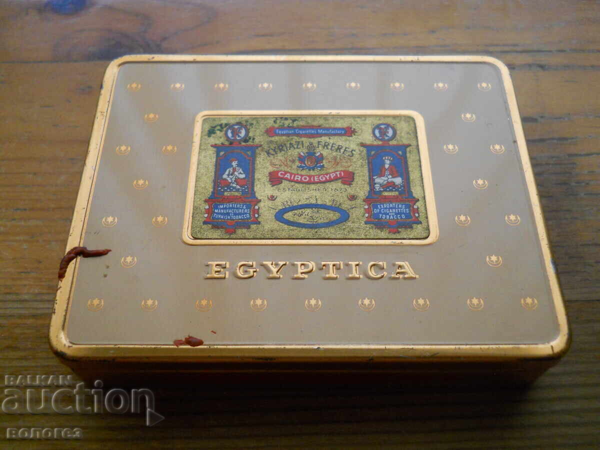 Антична метална кутия за цигари "Egiyptica" Антична метална кутия за цигари "Egiyptica"