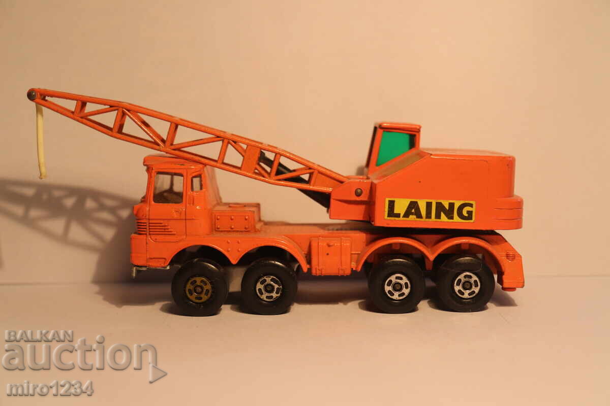 Δημοπρασία MATCHBOX SUPER KING ΜΟΝΤΕΛΟ ΦΟΡΤΗΓΟ ΓΕΡΑΝΟΣ