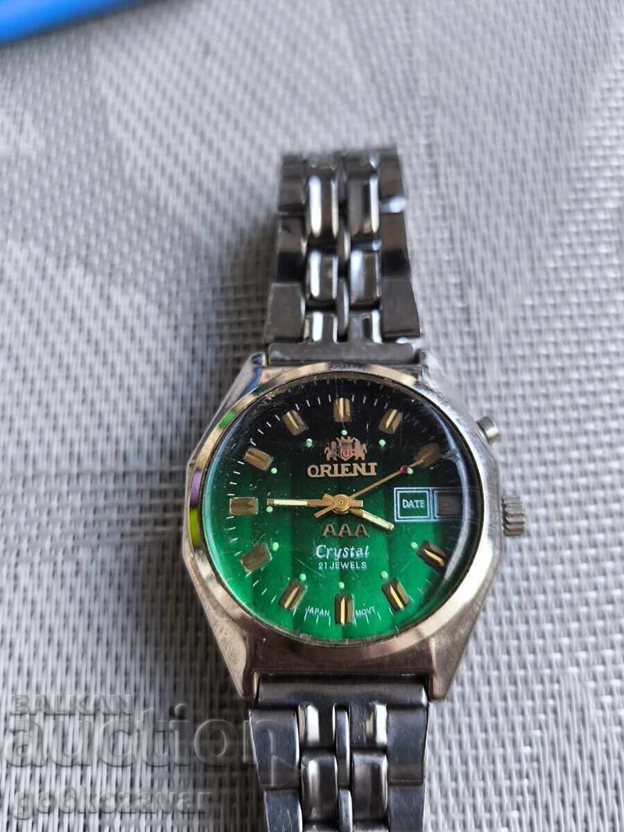 ORIENT AAA Crystal Automatic 21 jewels. Japan for repair watch with price € 6.00 | 11.74 BGN ORIENT AAA Crystal Automatic 21 jewels. Japan for repair watch with price € 6.00 | 11.74 BGN