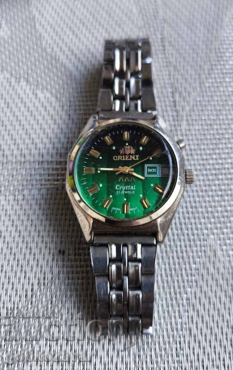 ORIENT AAA Crystal Automatic 21 jewels. Japan for repair watch ORIENT AAA Crystal Automatic 21 jewels. Japan for repair watch