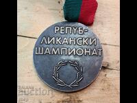 Cycling National Championship silver medal 2nd place