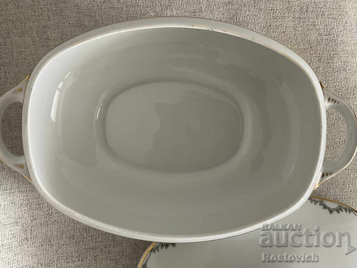 Auction Porcelain soup tureen (or vegetable bowl with lid) Königszelt, Auction Porcelain soup tureen (or vegetable bowl with lid) Königszelt,