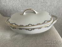Porcelain soup tureen (or vegetable bowl with lid) Königszelt,