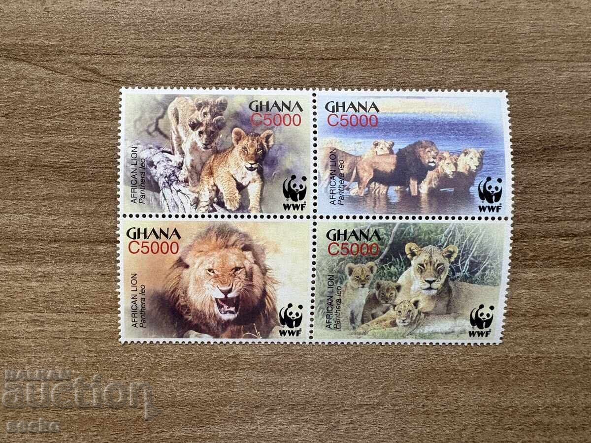Ghana - Lions (2004) MNH