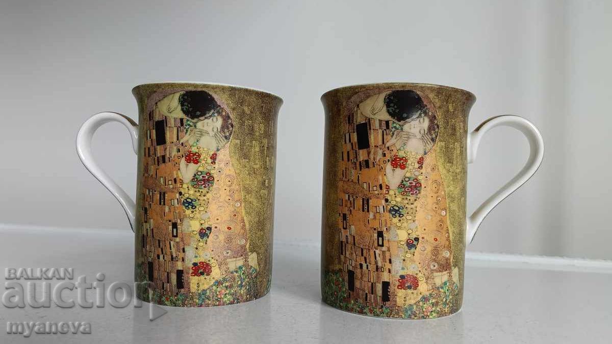 Lancaster, set of two porcelain cups