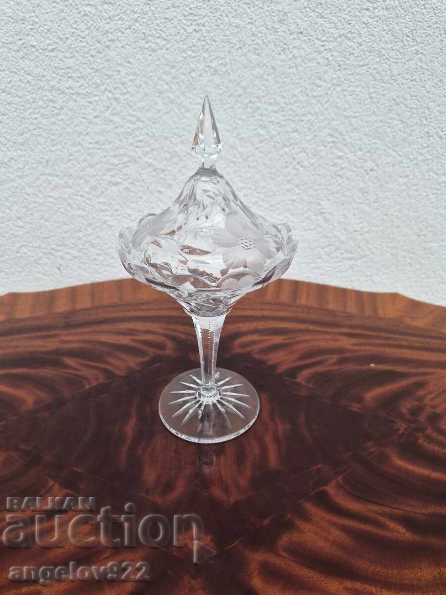Licitație Masivă găletușă pentru gheață din cristal!!!