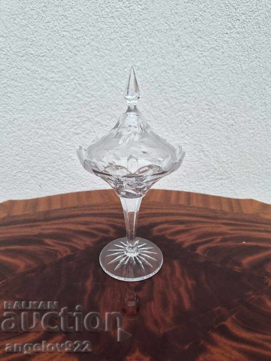 Masivă găletușă pentru gheață din cristal!!!
