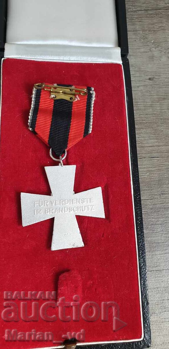 Livrarea Cruce germană pentru merite în domeniul pompierilor
