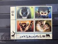 ООН Ню Йорк - Застрашени видове (2007) MNH, забележки
