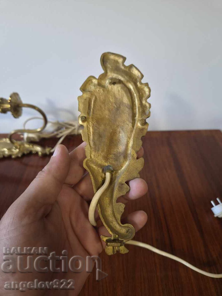 Aplice de perete din bronz!!! - 6 Aplice de perete din bronz!!! - 6