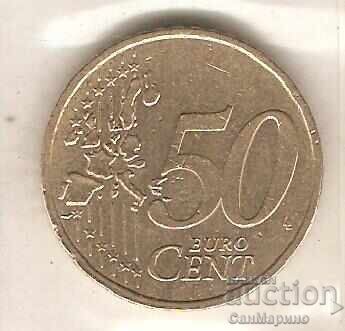 +Franța 50 eurocenți 2001