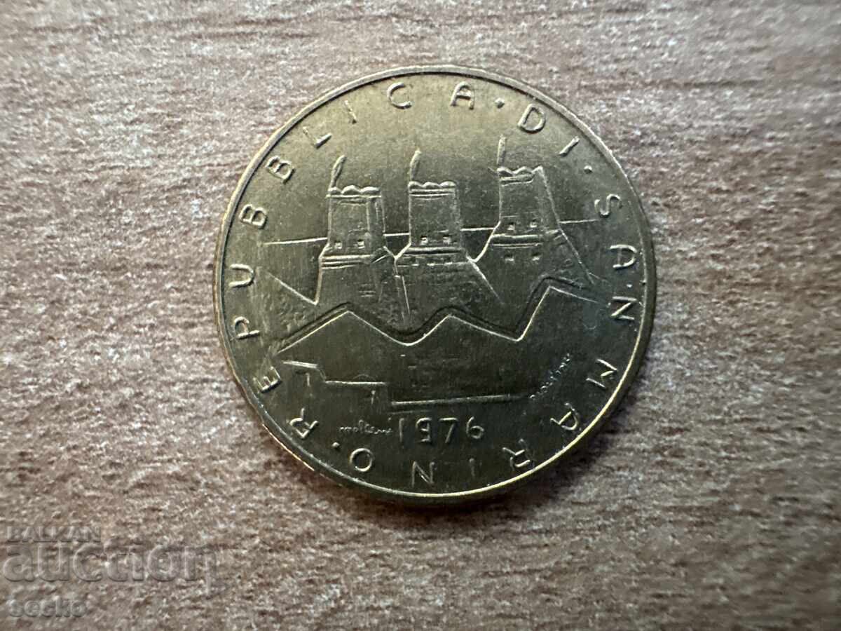 San Marino - 20 Lire (1976) - Republic with price 1.60 €