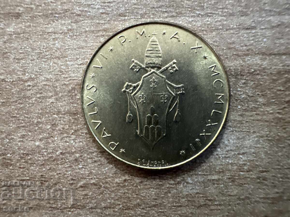 Vatican - 20 lire (1972) with price 1.80 €