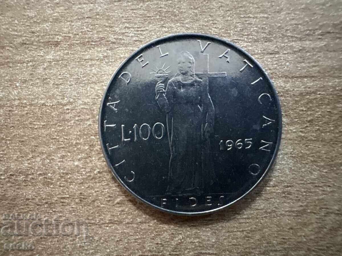Vatican - 100 Lire (1965)
