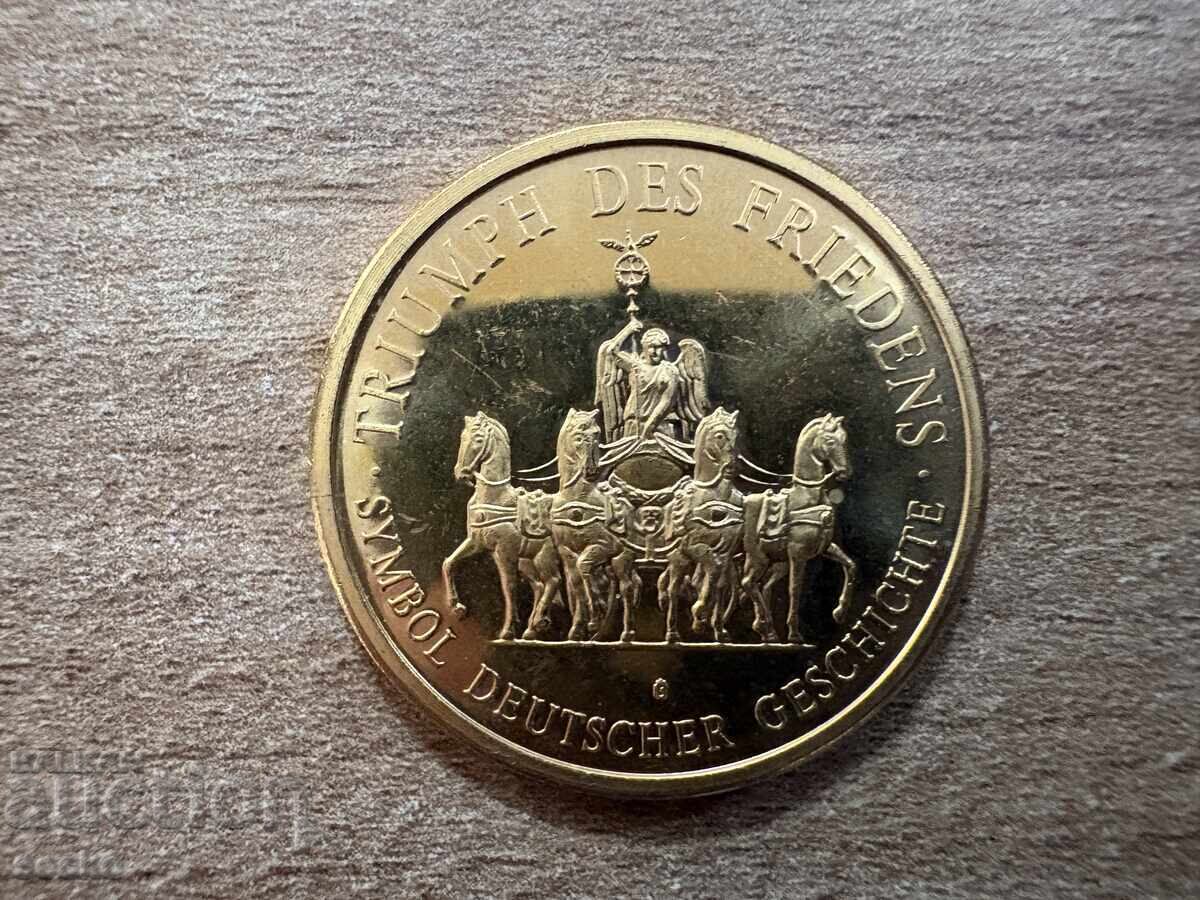 Germany - Plaque - Brandenburg Gate 200 Years with price 1.30 € Germany - Plaque - Brandenburg Gate 200 Years with price 1.30 €