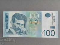 Банкнота - Сърбия - 100 динара (Никола Тесла) UNC | 2013г.
