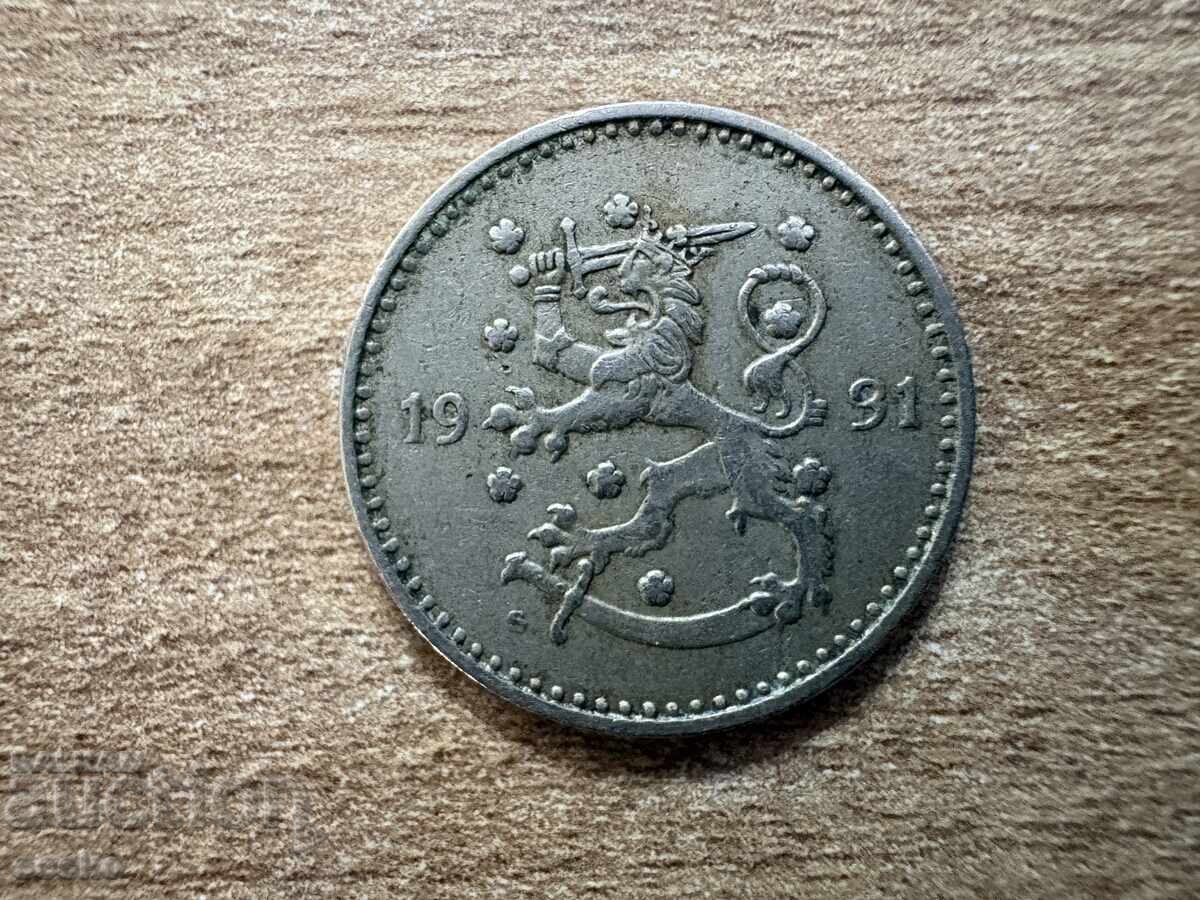 Финландия - 1 марка (1931) с цена 0.40 €